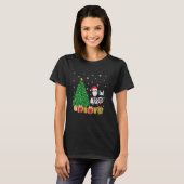 Kerstboom Verlichting Santa Hat Program Manager Ch T-shirt (Voorkant volledig)