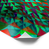 Kerstboom verloren in de ruimte... perfect poster (Hoek)