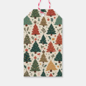 Kerstboom Verpakking labels Cadeaulabel (Achterkant)