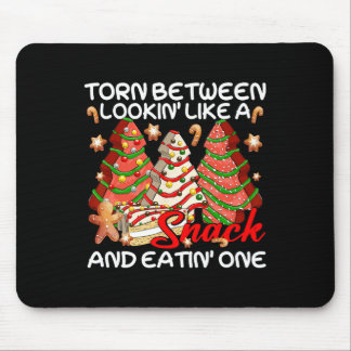 Kerstboom verscheurd tussen eruit zien als een sna muismat