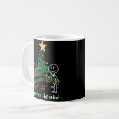 Kerstboom Versieren Koffiemok (Voorkant links)