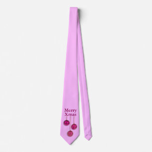 Kerstboom Versiering roze + jouw ideeën Stropdas