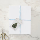Kerstboom Vintage, Confetti Cadeautags Cadeaulabel (Met Touw)