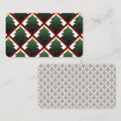 kerstboom visitekaartje (Voorkant / Achterkant)