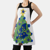 Kerstboom - Vlag van de Europese Unie | EU Euro -  Schort (Insitu)