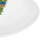 Kerstboom - Vlag van de Europese Unie | EU Euro -  Snijplank (Hoek)