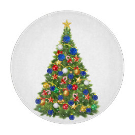 Kerstboom - Vlag van de Europese Unie | EU Euro -  Snijplank