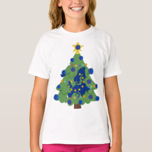 Kerstboom - Vlag van de Europese Unie   EU Euro T-shirt