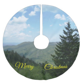 Kerstboom Vloerkleed Berglandschap Rok