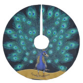 Kerstboom Vloerkleed Decoratie genaamd PAUW Kerstboom Rok (Voorkant)