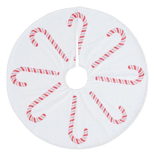 Kerstboom Vloerkleed Fleece Kerstboom Rok (Voorkant)
