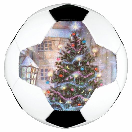 kerstboom  voetbal (Voorkant)