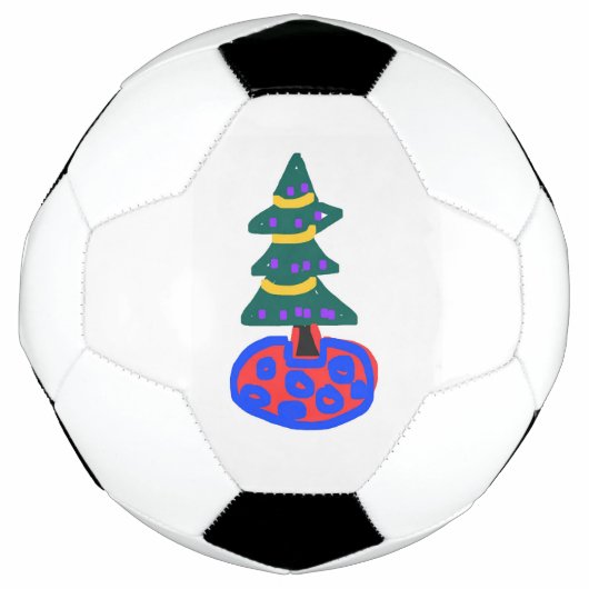 Kerstboom Voetbal (Voorkant)