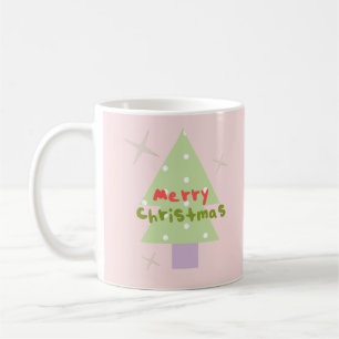 Kerstboom vol groove koffiemok