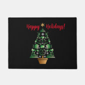 kerstboom voor advocaat deurmat (Voorkant)