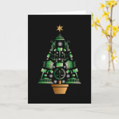 kerstboom voor advocaat kaart (Gele Bloem)