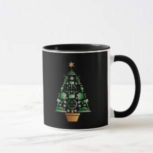 kerstboom voor advocaat mok