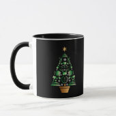 kerstboom voor advocaat mok (Links)