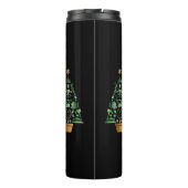 kerstboom voor advocaat thermosbeker (Achterkant)