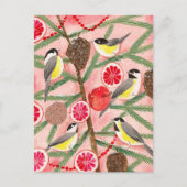 Kerstboom voor cichorei feestdagenkaart (Voorkant)