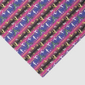 Kerstboom voor dames met turnscans tissuepapier (Detail)