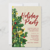 kerstboom voor het kerstfeest kaart (Voorkant)