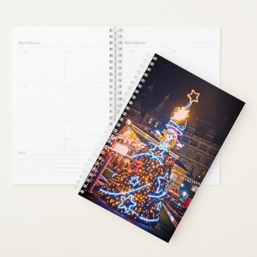 Kerstboom, voor het stadhuis planner (Display)