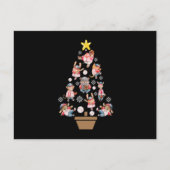 Kerstboom voor honkbaldieren briefkaart (Voorkant)