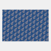 Kerstboom voor honkbaldieren inpakpapier vel (Voorkant 3)