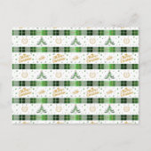 Kerstboom voor juristen - Schaalschilders Briefkaart (Voorkant)