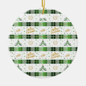 Kerstboom voor juristen - Schaalschilders Keramisch Ornament (Voorkant)