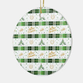 Kerstboom voor juristen - Schaalschilders Keramisch Ornament (Links)