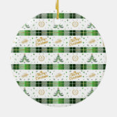 Kerstboom voor juristen - Schaalschilders Keramisch Ornament (Achterkant)