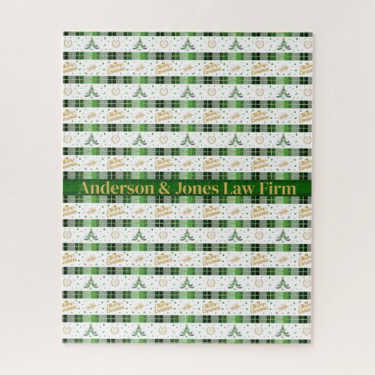 Kerstboom voor juristen - Schaalschilders Legpuzzel (Verticaal)