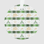 Kerstboom voor juristen - Schaalschilders Ornament (voorkant)