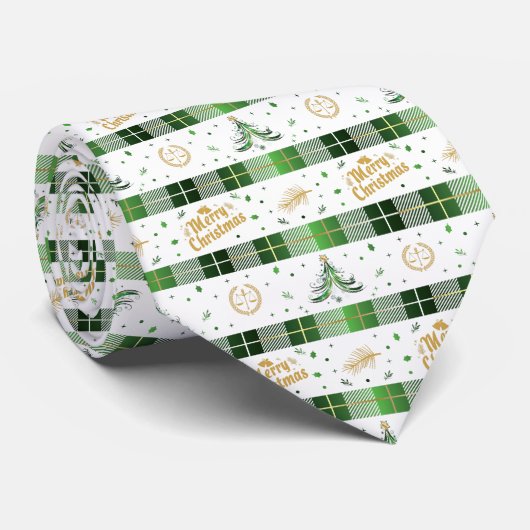 Kerstboom voor juristen - Schaalschilders Stropdas (Opgerold)