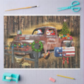  kerstboom voor kerstmis in Santa Snowman Tissuepapier (Craft)