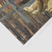  kerstboom voor kerstmis in Santa Snowman Tissuepapier (Detail)