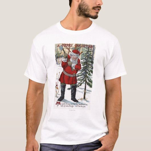 kerstboom voor kerstmis t-shirt (Voorkant)