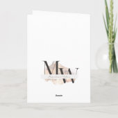 kerstboom voor krab kaart (Achterkant)