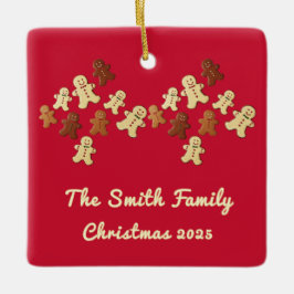 kerstboom voor ontbijtbrood keramisch ornament