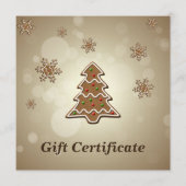 kerstboom voor ontbijtkoek (Voorkant)