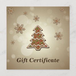 kerstboom voor ontbijtkoek