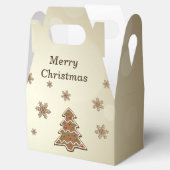 kerstboom voor ontbijtkoek bedankdoosjes (Geopend)