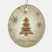 kerstboom voor ontbijtkoek keramisch ornament (Links)