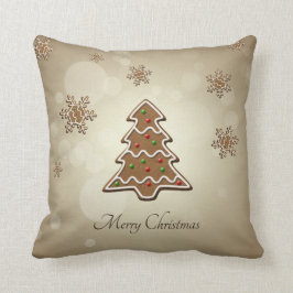 kerstboom voor ontbijtkoek kussen