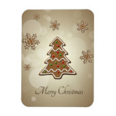 kerstboom voor ontbijtkoek magneet (Verticaal)