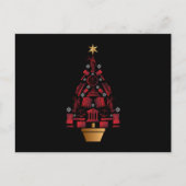 kerstboom voor procureur-generaal briefkaart (Voorkant)