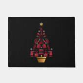 kerstboom voor procureur-generaal deurmat (Voorkant)