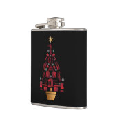 kerstboom voor procureur-generaal heupfles (Links)